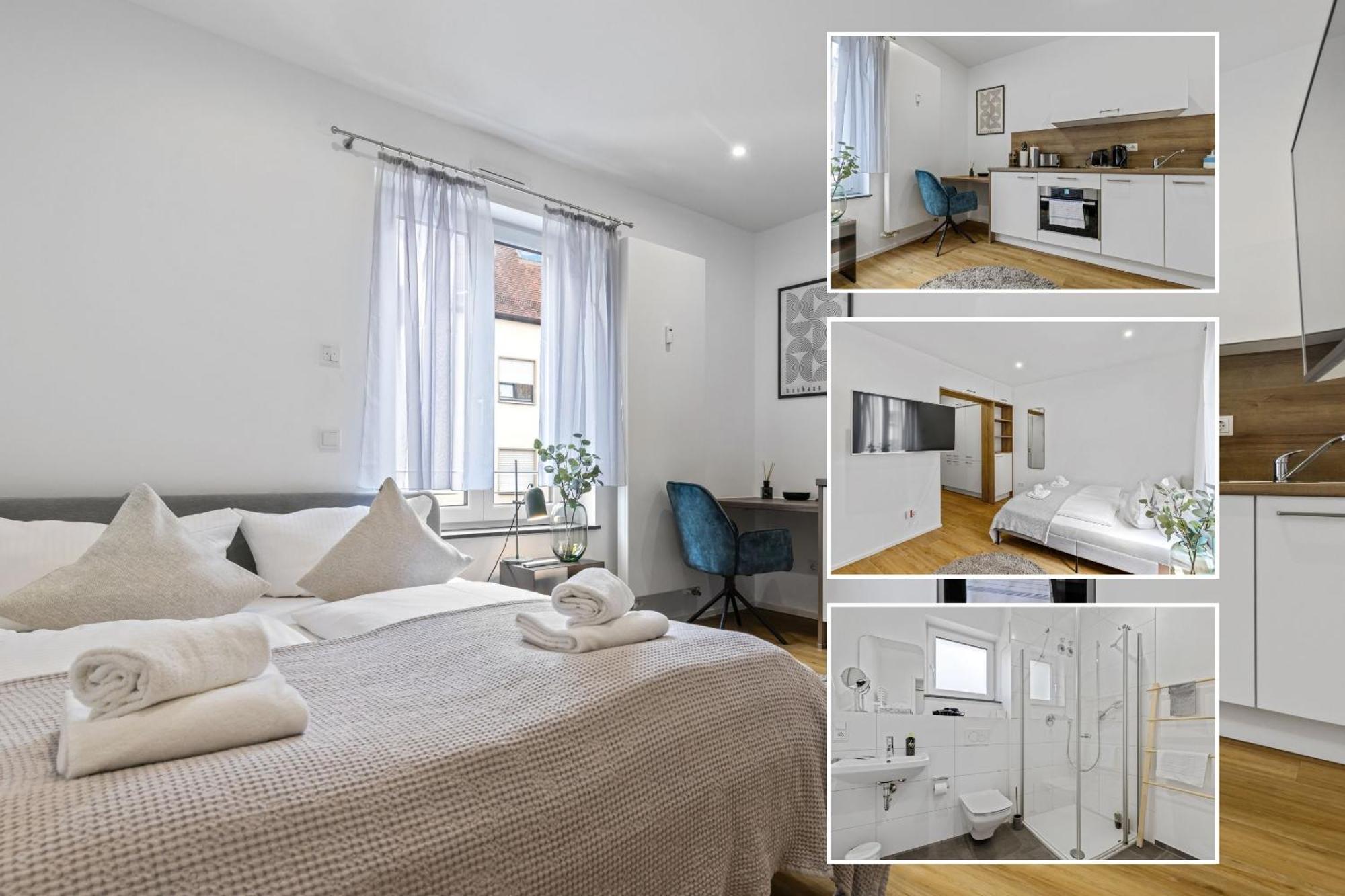 Ma Suite - Smart Apartment 2P - City Center 아우크스부르크 외부 사진