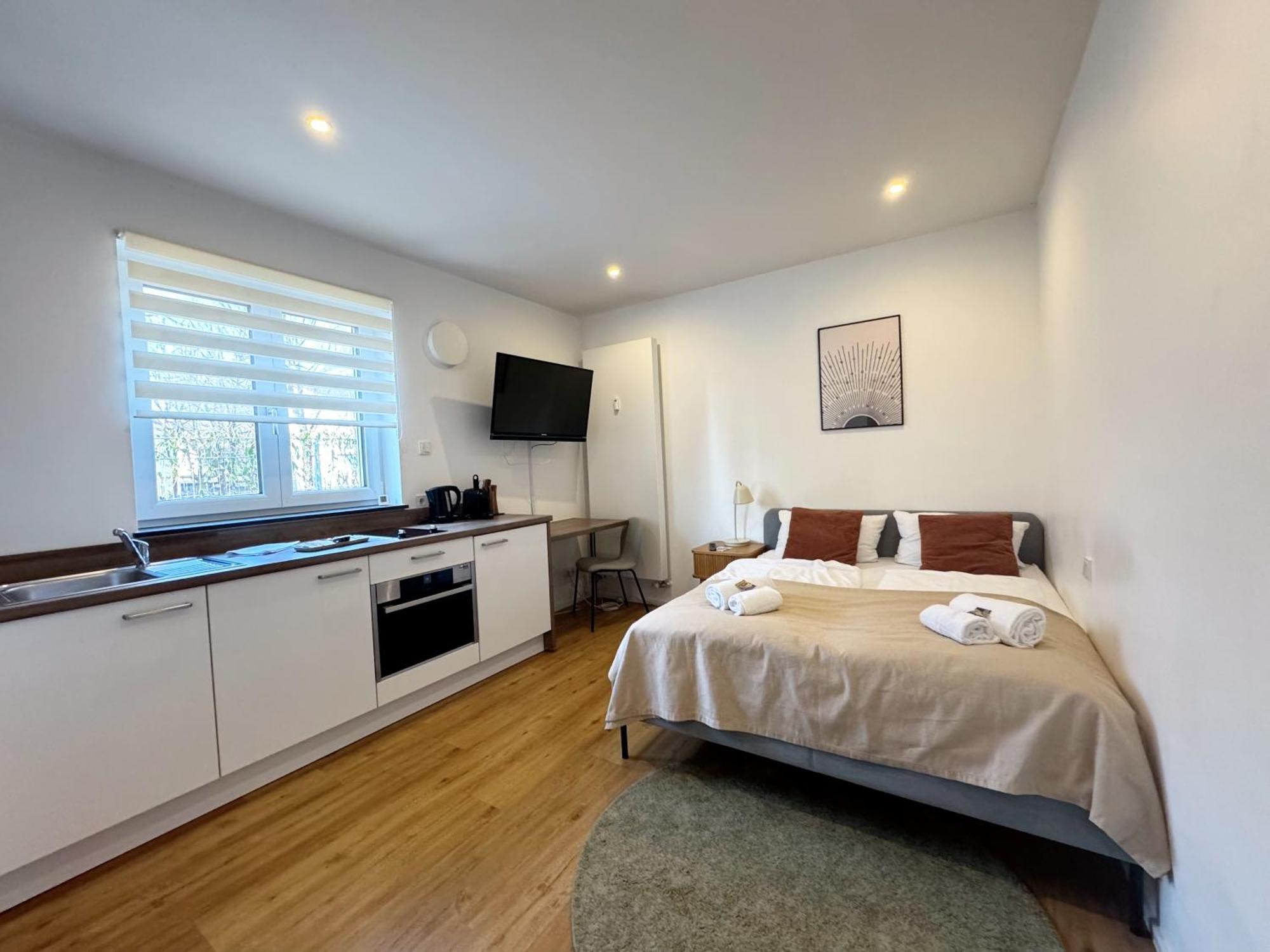Ma Suite - Smart Apartment 2P - City Center 아우크스부르크 외부 사진